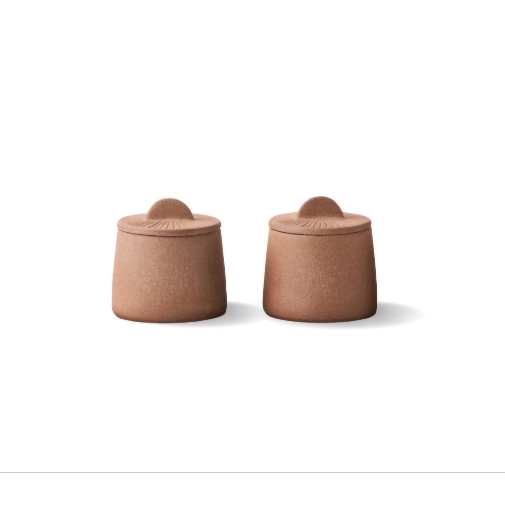 Set Of 2 Citrine Canyon Collection by Magenta Spice Jars 6.4oz